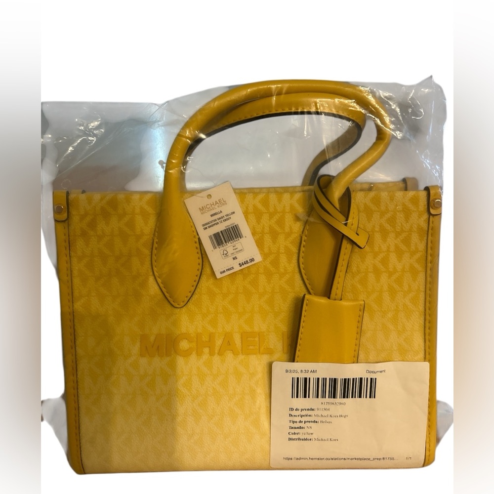 Michael Kors daisy yellow small - Picture 4 of 4